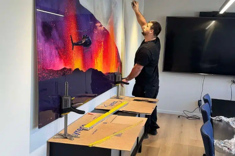 Montering kontorflytting